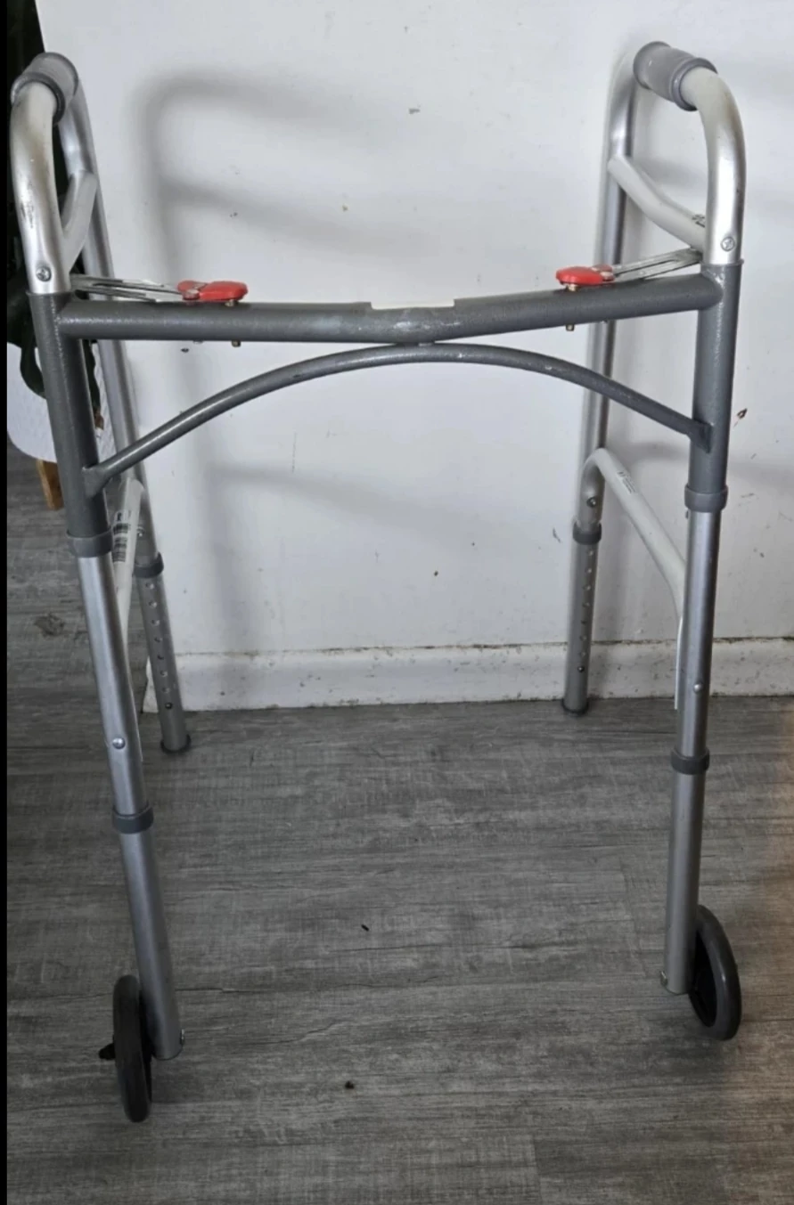 Two wheeled Walker, after surgery or help to prevent falls - photo 2