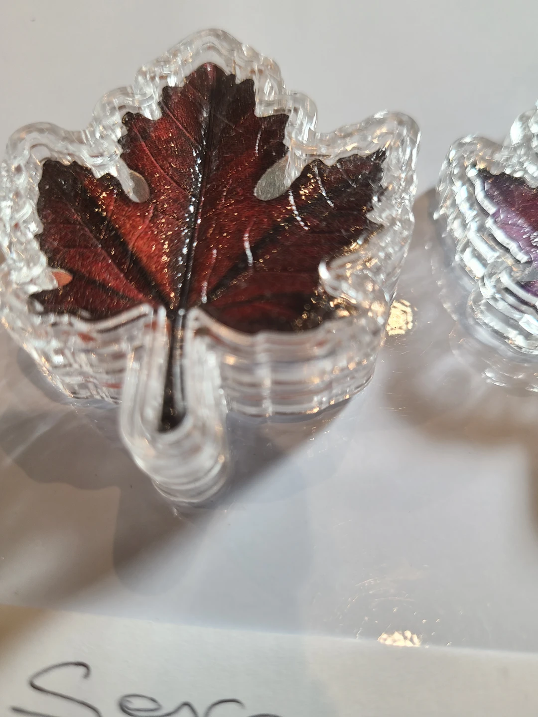 Maple Leaf Resin Coasters⚽