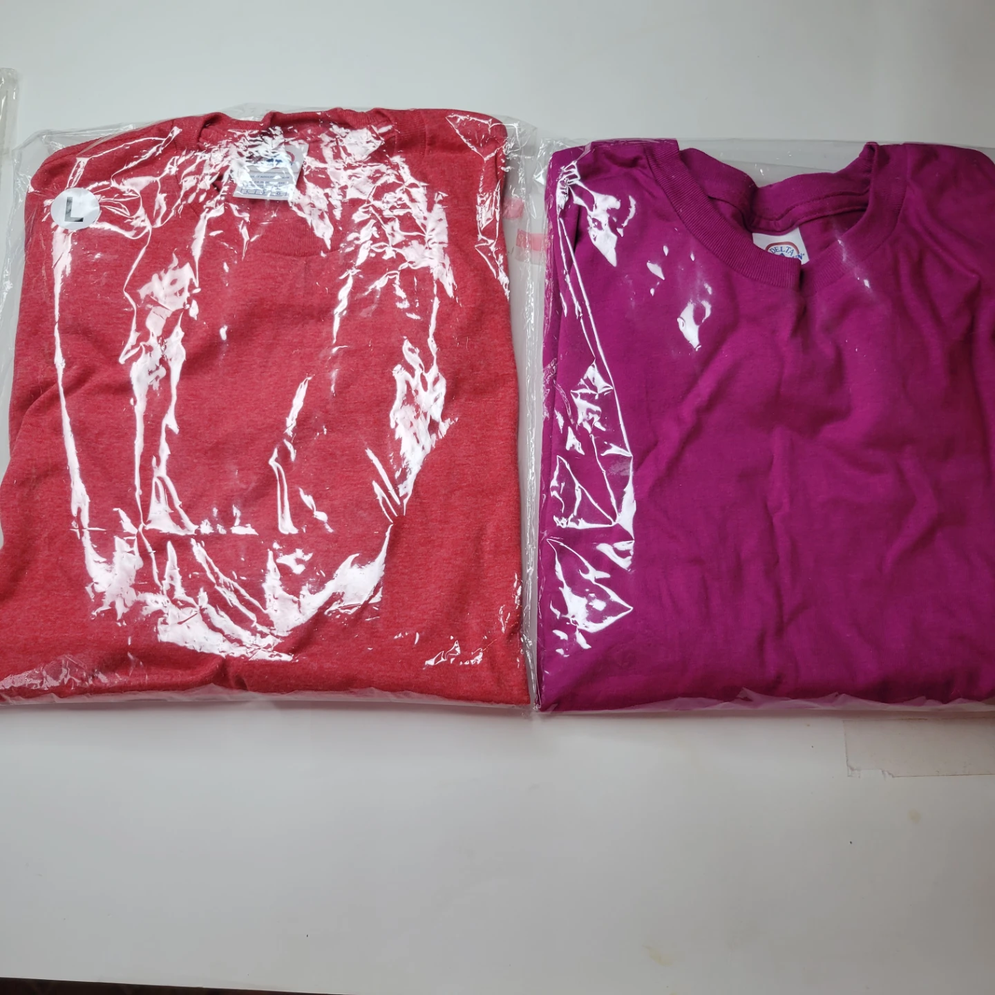 2 Delta  T-Shirts Red & Purple⚽️ - photo 3
