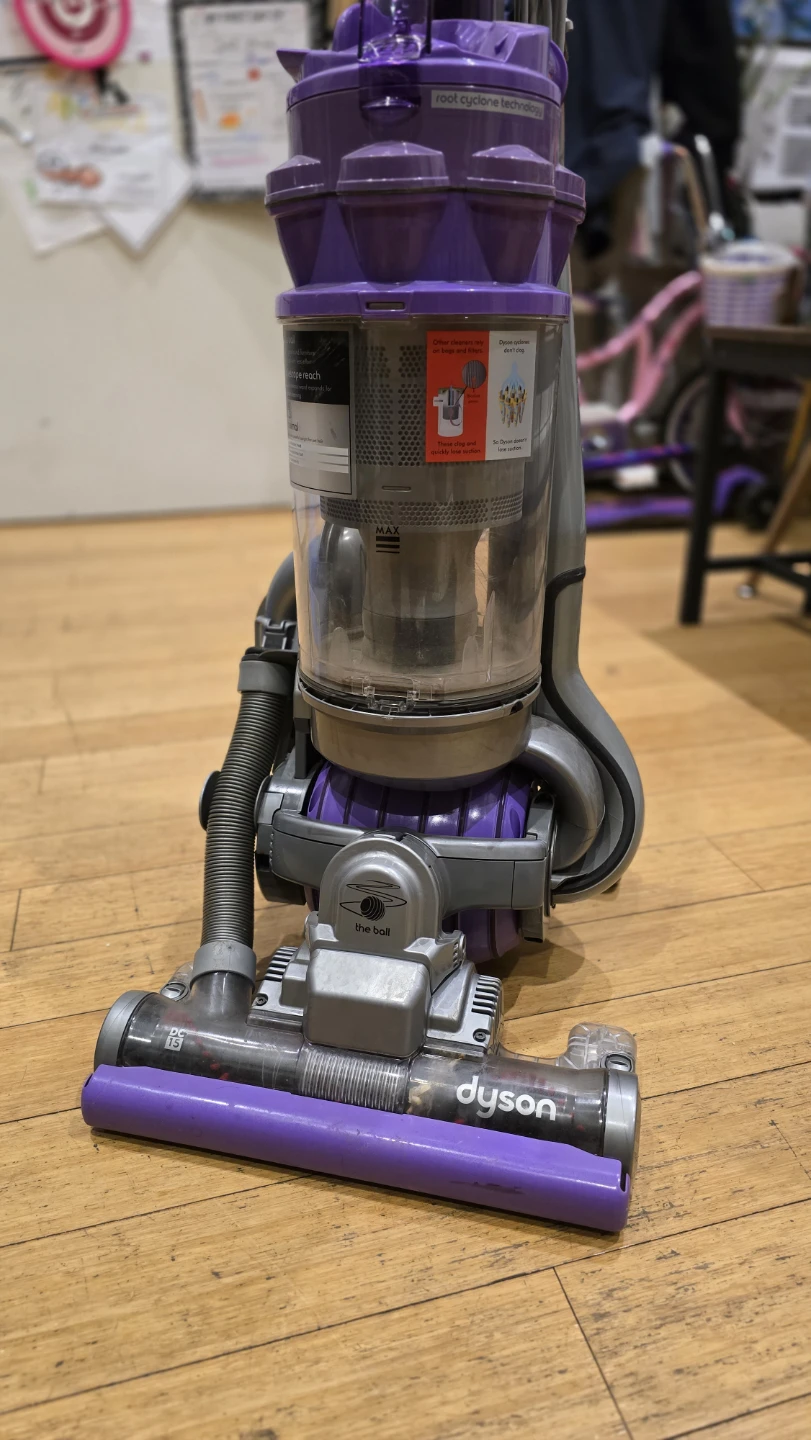 Dyson DC15 "The Ball" Upright Vacuum Cleaner - Purple - Working - photo 2