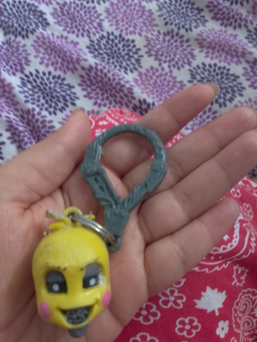Yellow Character Keychain ⚽