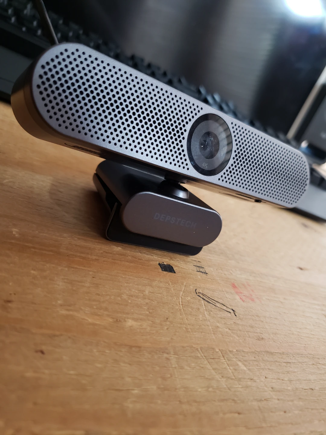 DEPSTECH Webcam 4K - Solid Budget Camera (Camera Only) - photo 2