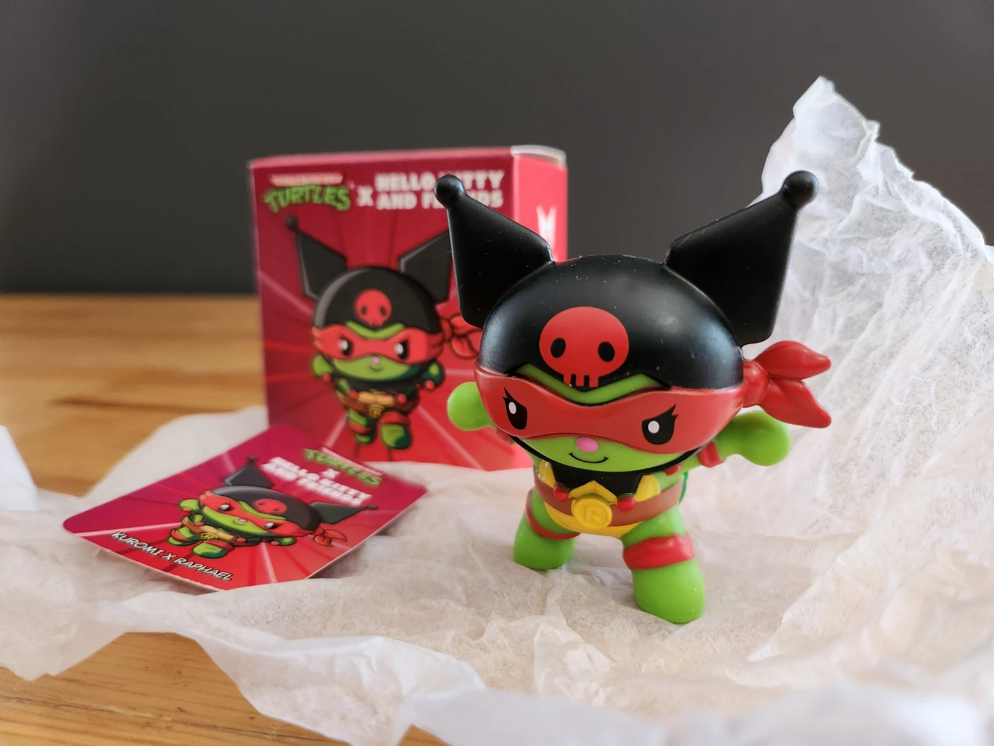 Sanrio Hello Kitty & Friends x TMNT Kuromi Raphael 2025
