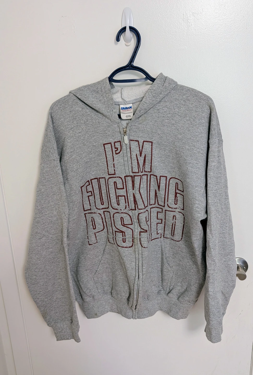 Grey Zip-Up Hoodie The Acacia Strain.- Men's Large - photo 2