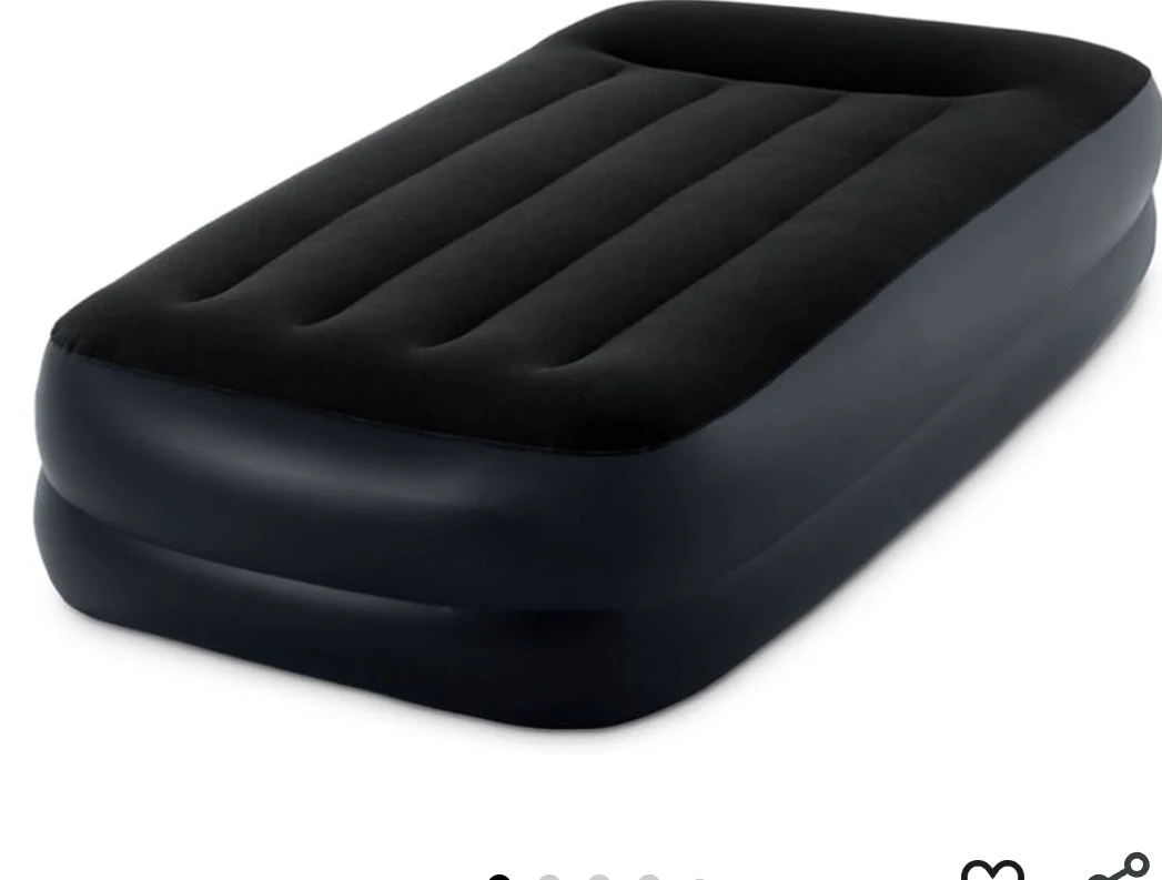 Intex Dura-Beam Plus Twin Air Mattress with Built-in Pump - photo 5