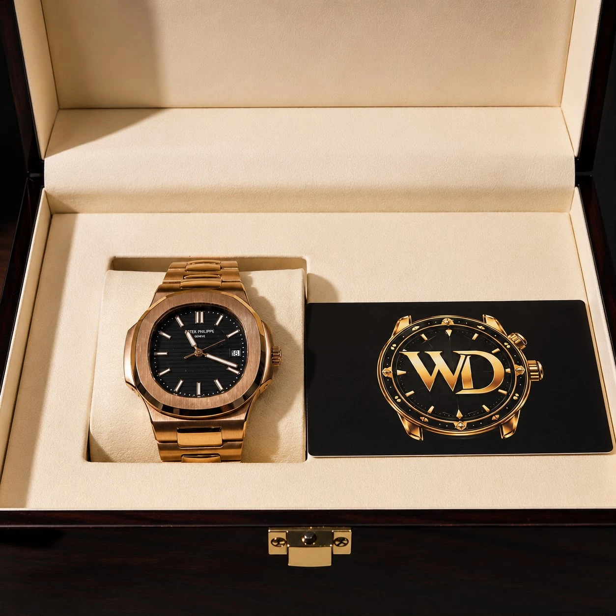 Patek Philippe Nautilus Rose Gold Watch - photo 3