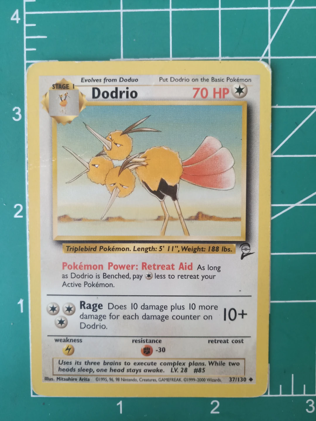 Pokemon Dodrio Trading Card