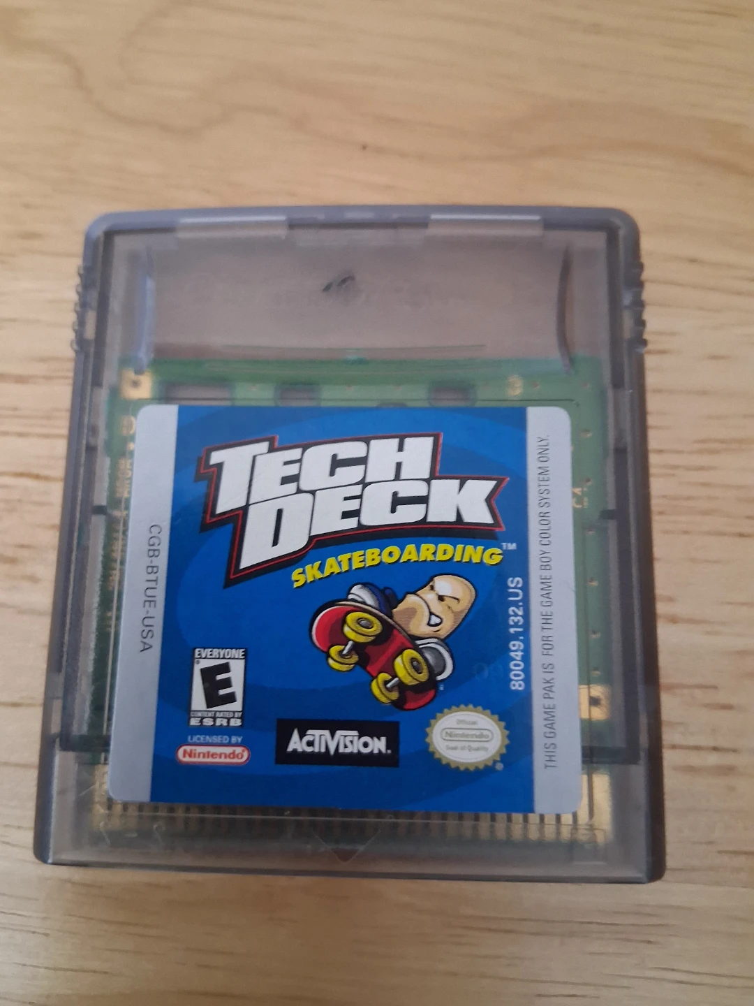 Tech deck game boy color game