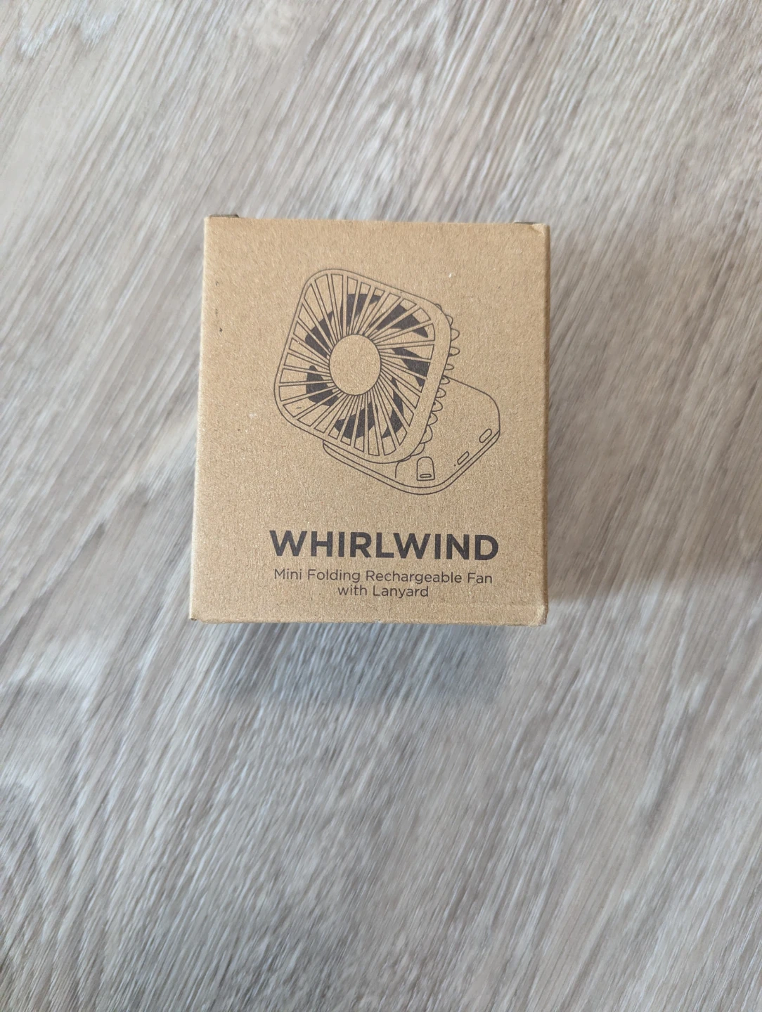 ⚽ WHIRLWIND Mini Folding Rechargeable Fan