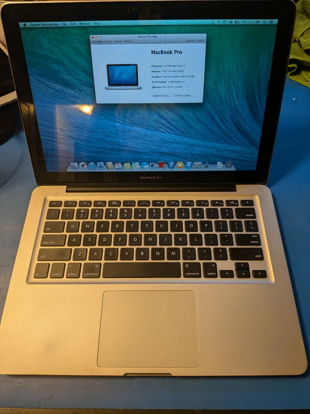 2011 MacBook Pro 13" 500gb