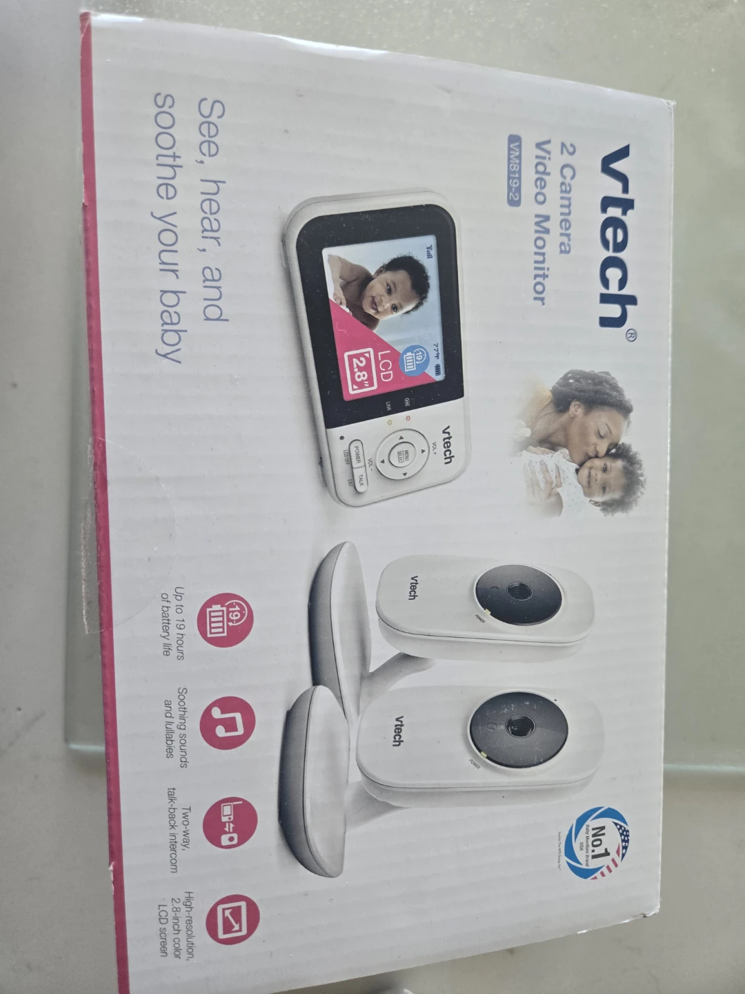 VTech VM819-2 Video Baby Monitor with 2 Cameras - photo 5