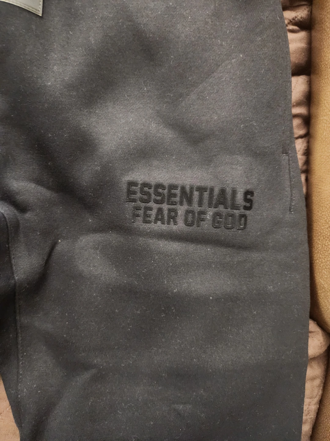 Black Essentials Fear of God Sweatpants - photo 3
