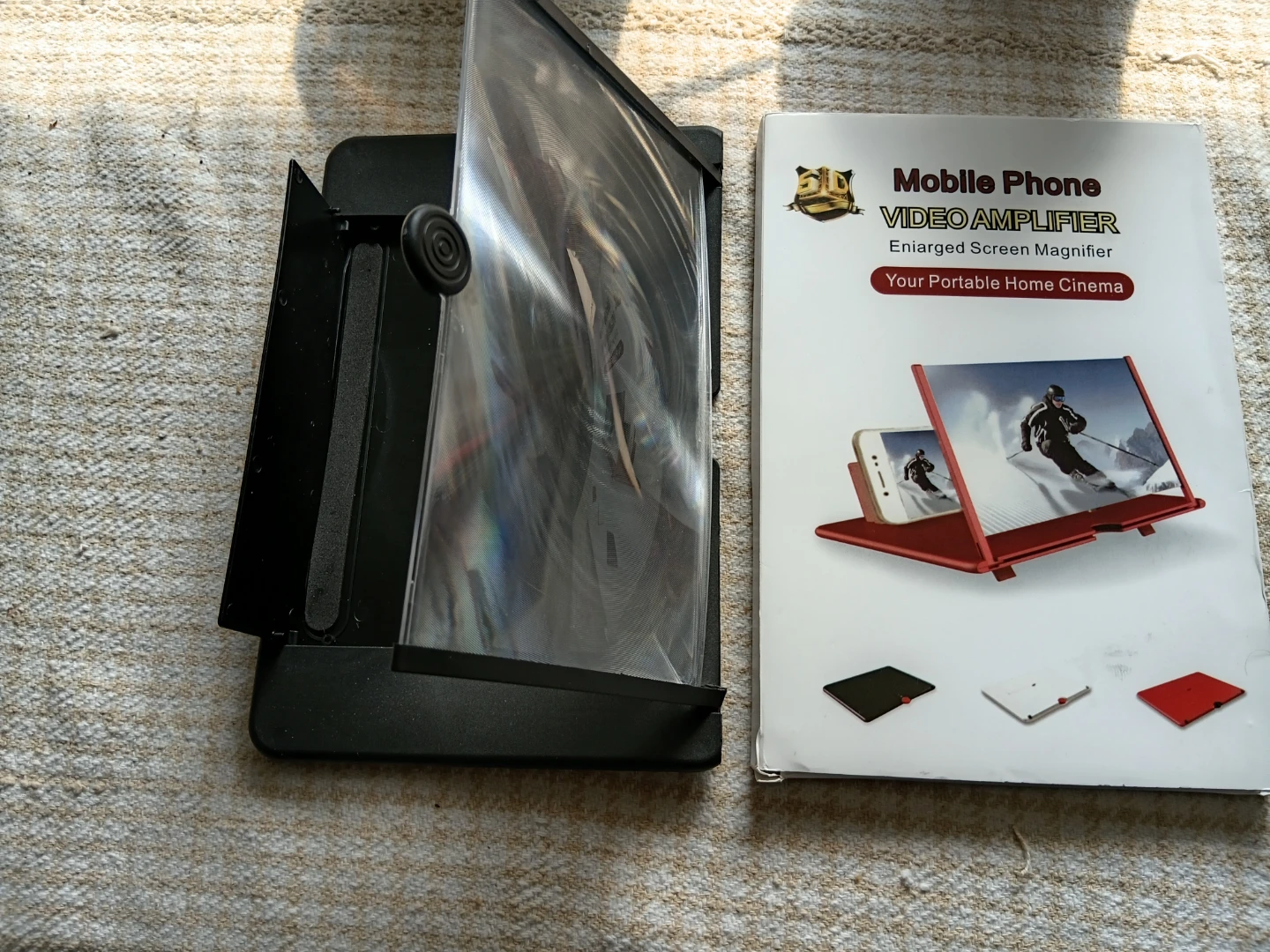 Mobile Phone Video Amplifier Screen Magnifier - photo 2