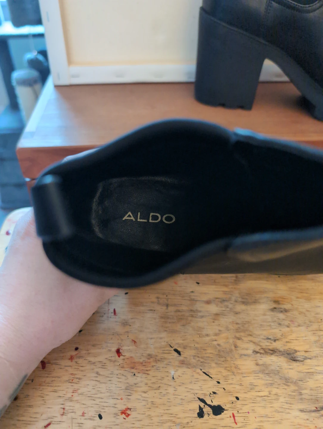 ALDO Black Leather Chelsea Boots - photo 2