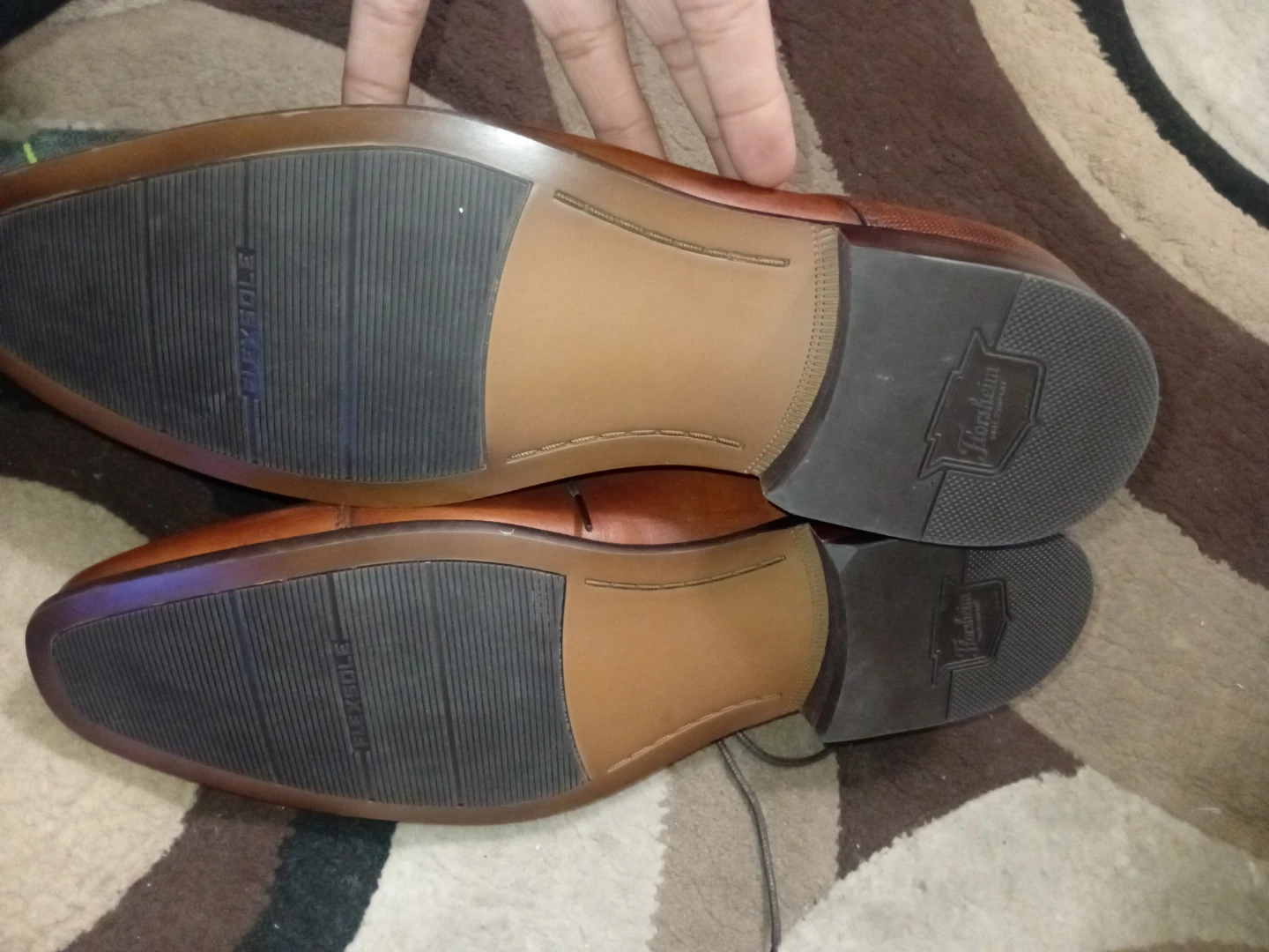 Florsheim Men's Brown Leather Dress Shoes - photo 2