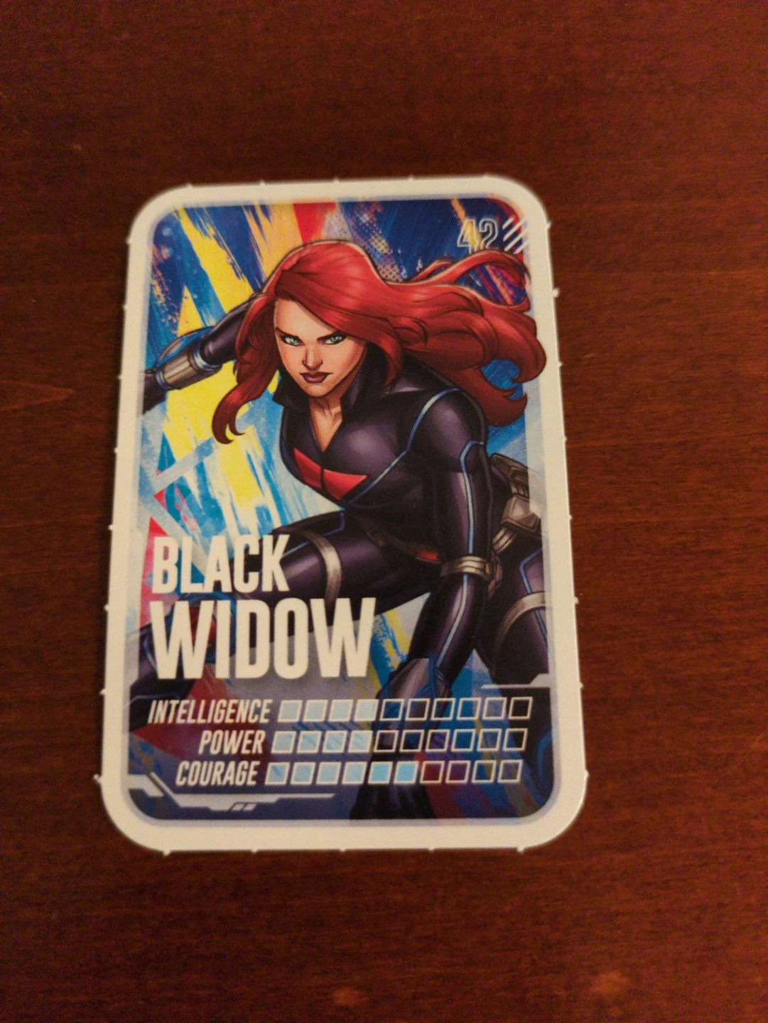 Marvel Black Widow Trading Card - photo 2
