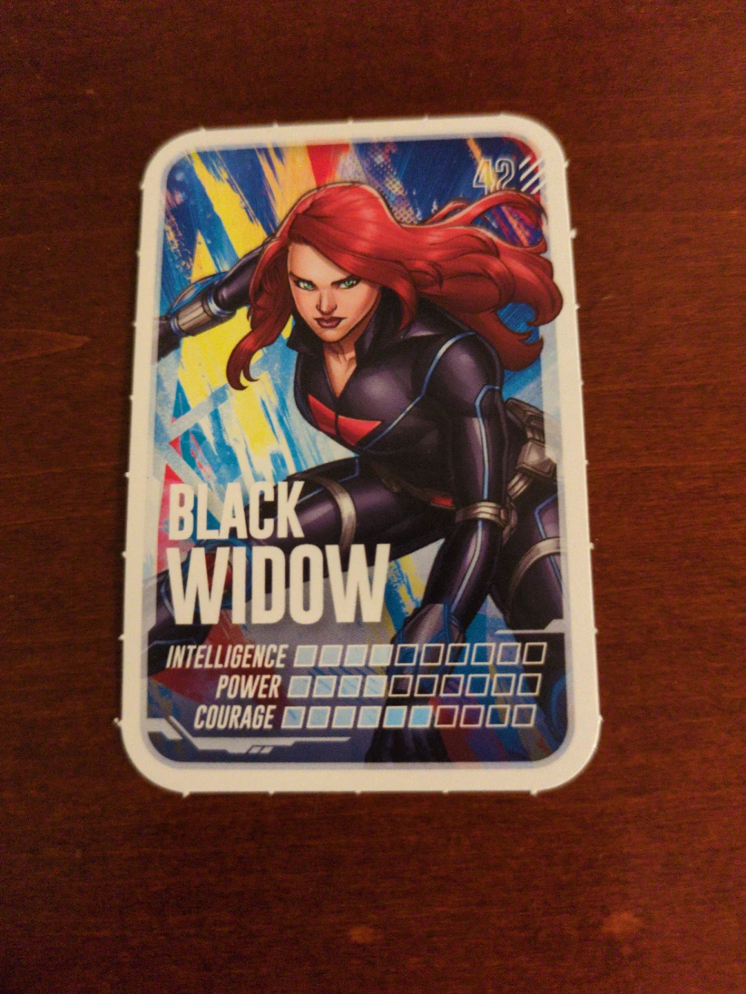 Marvel Black Widow Trading Card - photo 3