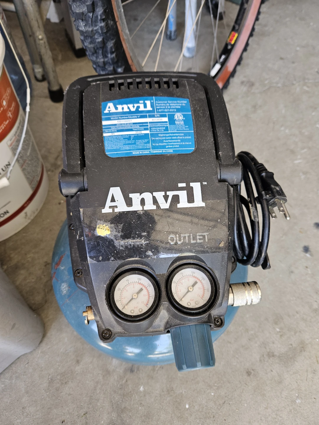 Anvil 2 Gallon Air Compressor - photo 2