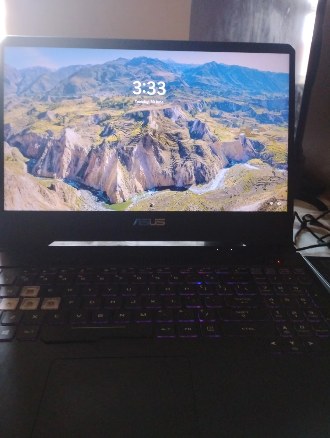 ASUS tuf gaming laptop used in good condition - photo 2
