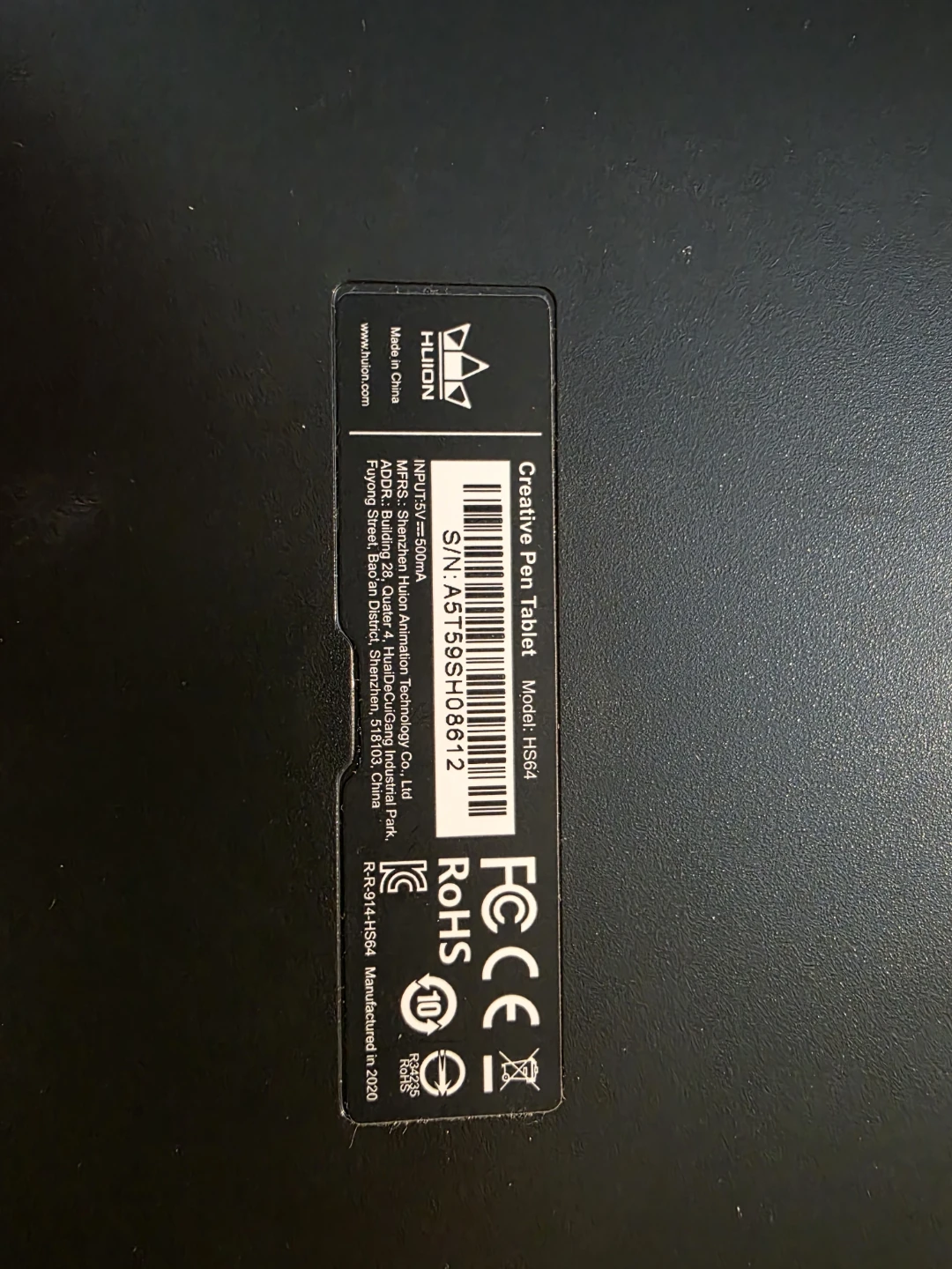 Huion HS64 Creative Pen Tablet $20 - photo 4