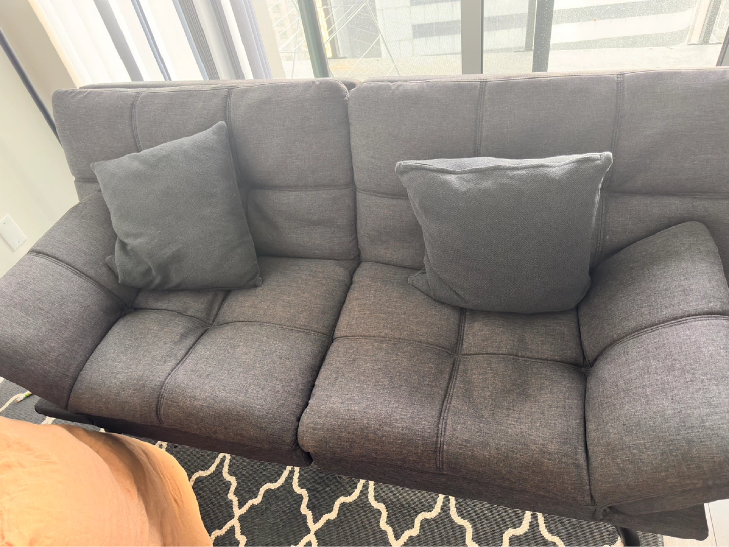 Besharat Full / Double 71" Upholstered Convertible Sofa - photo 2