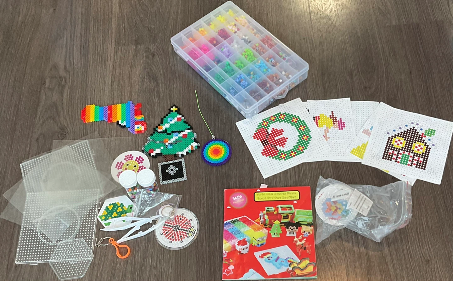 Fuse Bead Kit with Storage Case and Projects