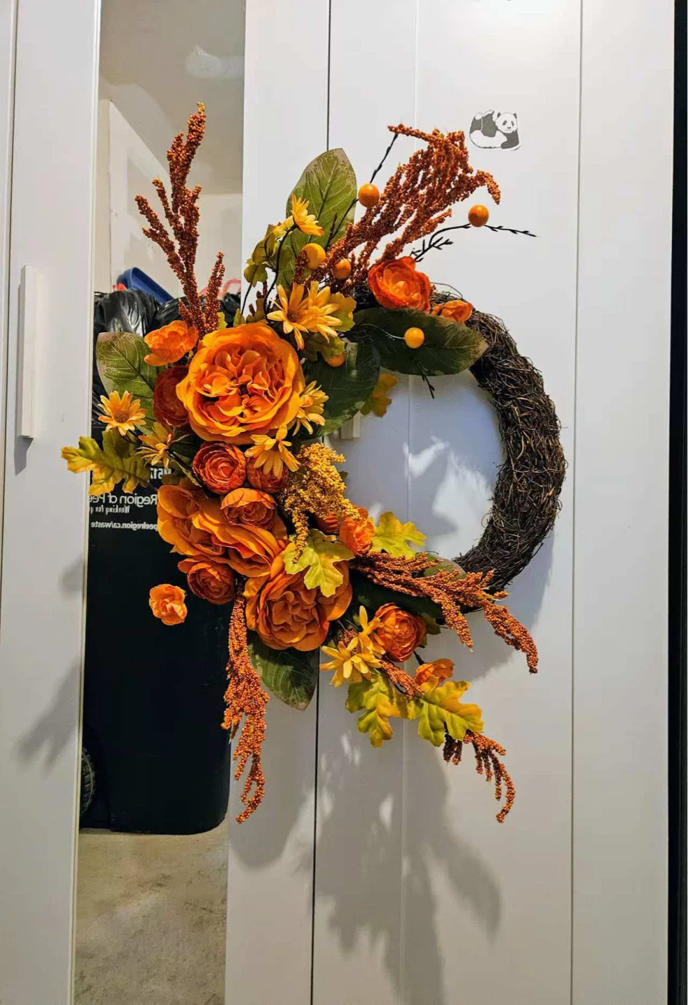 Fall Floral Wreath - NEED TO SELL EVERYTHING