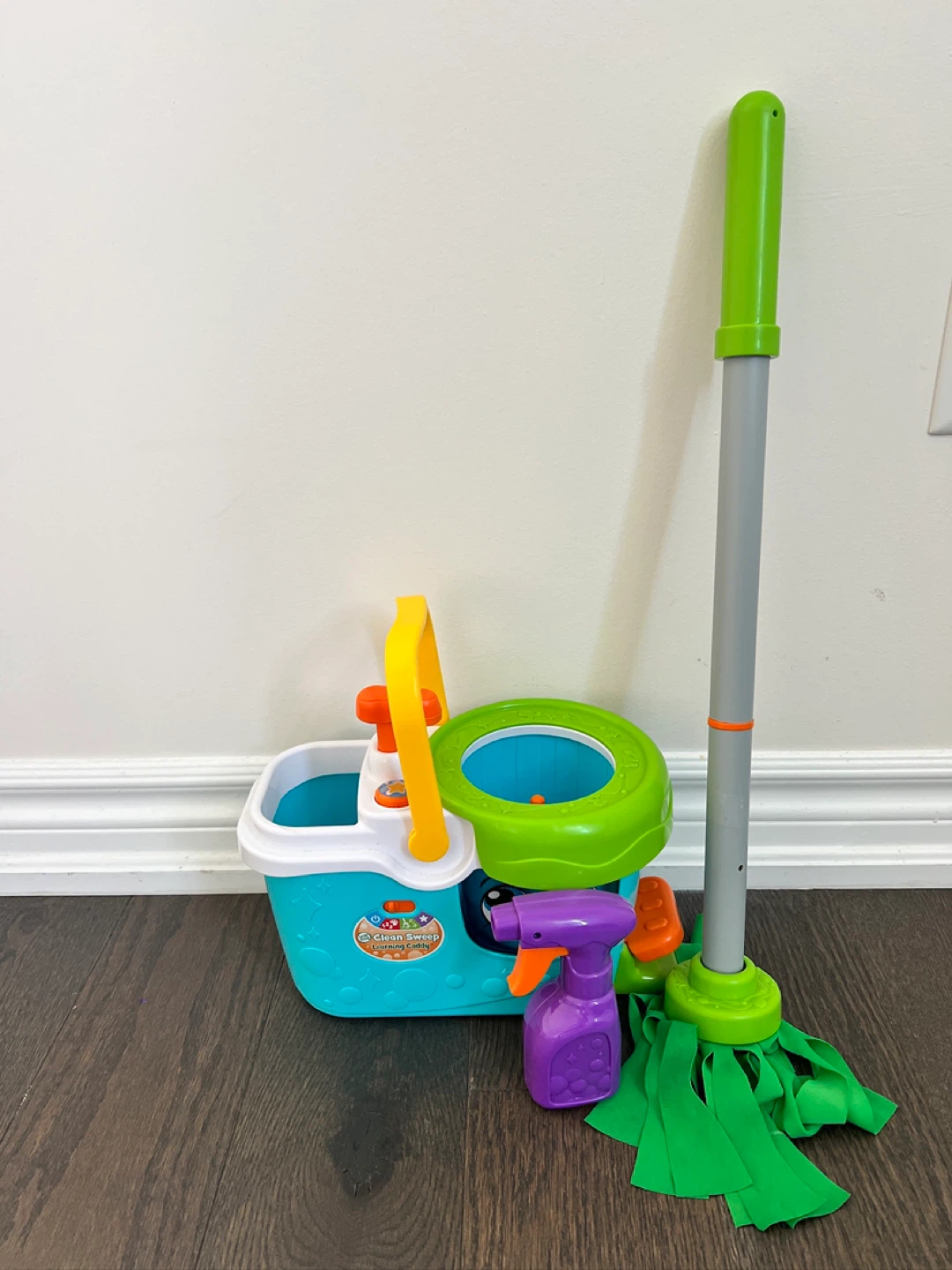 Fisher-Price Clean Sweep Learning Caddy Toy