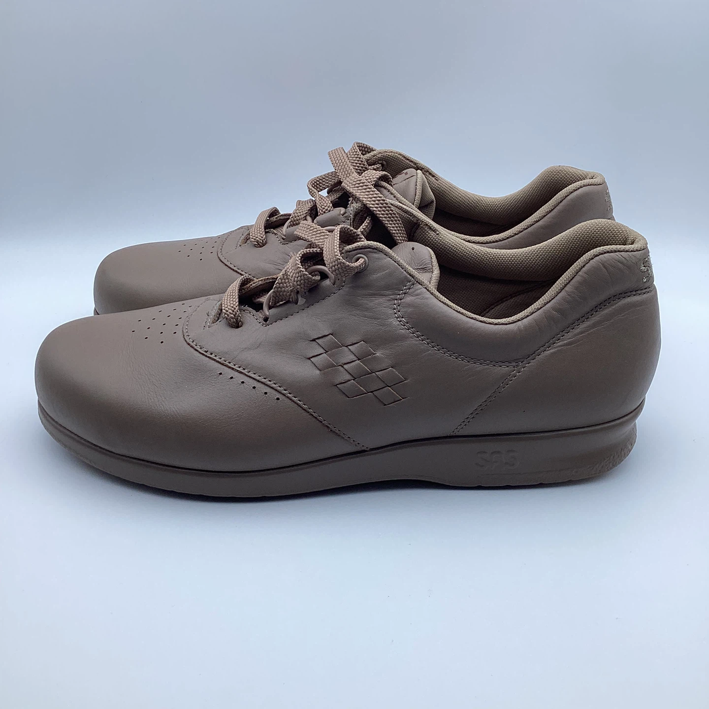 SAS Free Time Women's Brown Leather Walking Shoes Size 11M