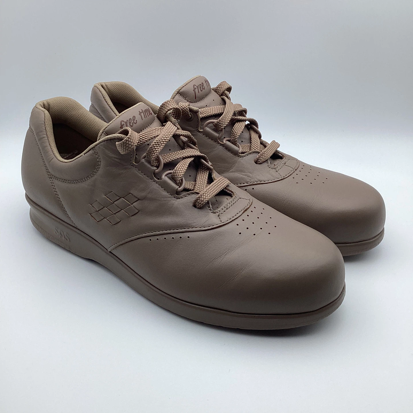 SAS Free Time Women's Brown Leather Walking Shoes Size 11M - photo 5