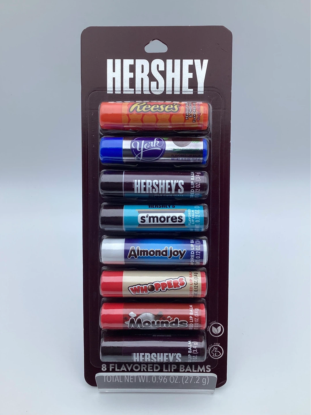 Hershey's 8 Flavored Lip Balms Set