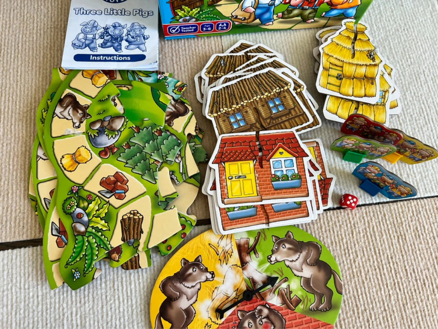 Orchard Toys What's the Time, Mr. Wolf? Board Game for kids - photo 3