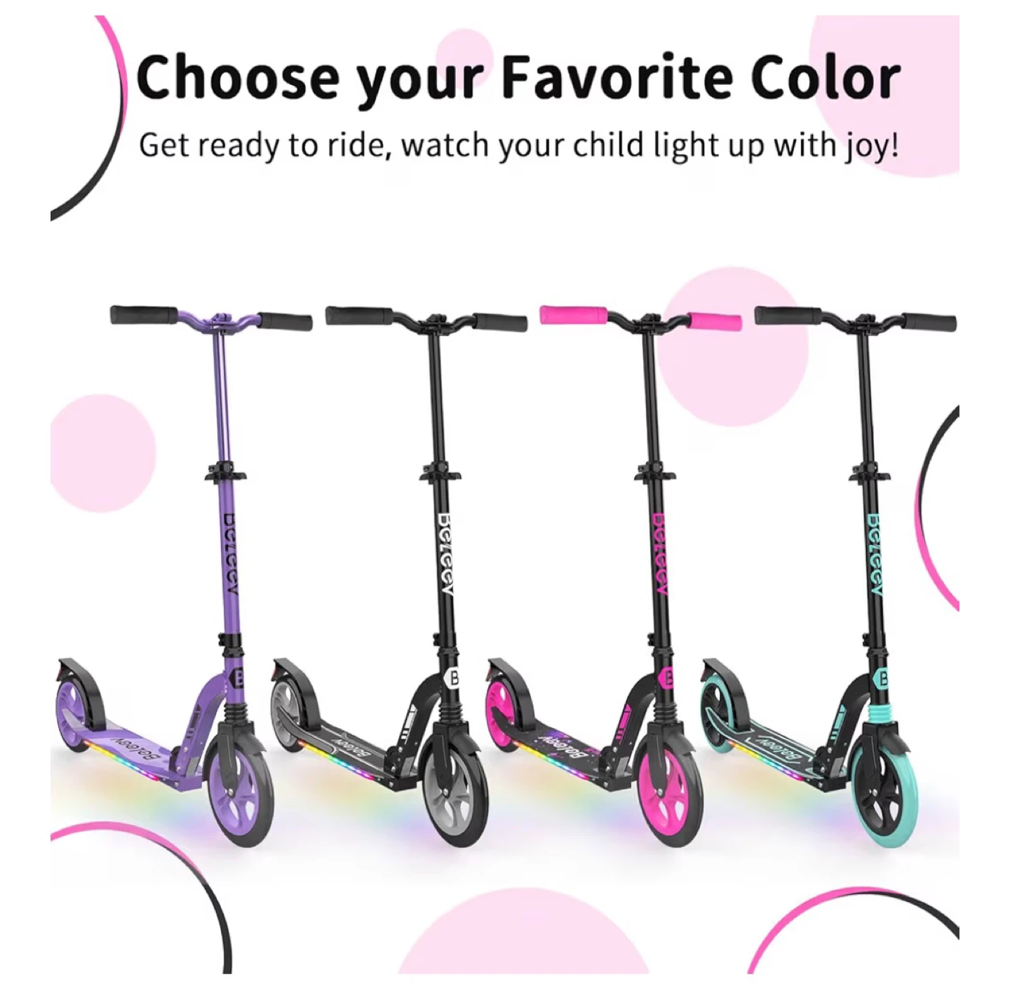 Beleev Pink Scooter - photo 5