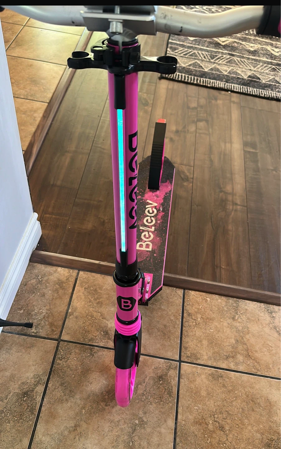 Beleev Pink Scooter