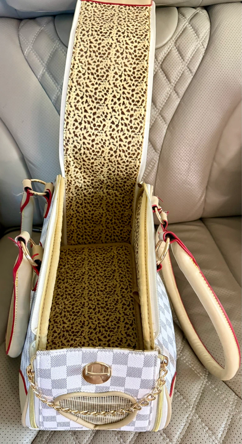 Designer Inspired Pet Carrier Bag - photo 2