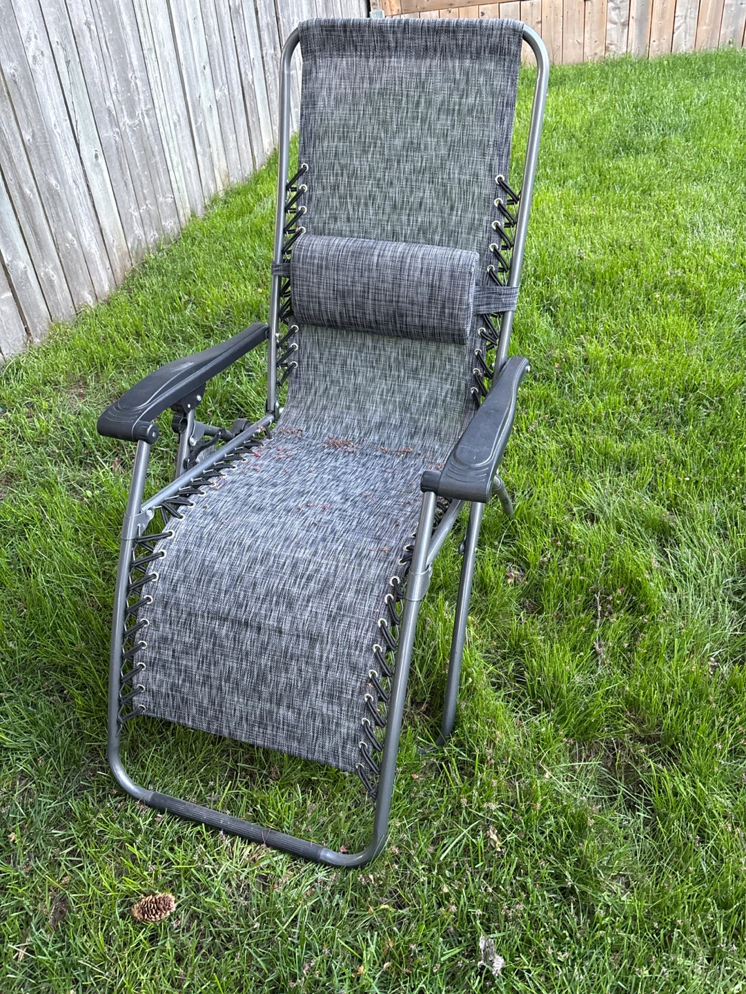 Grey Zero Gravity Chair