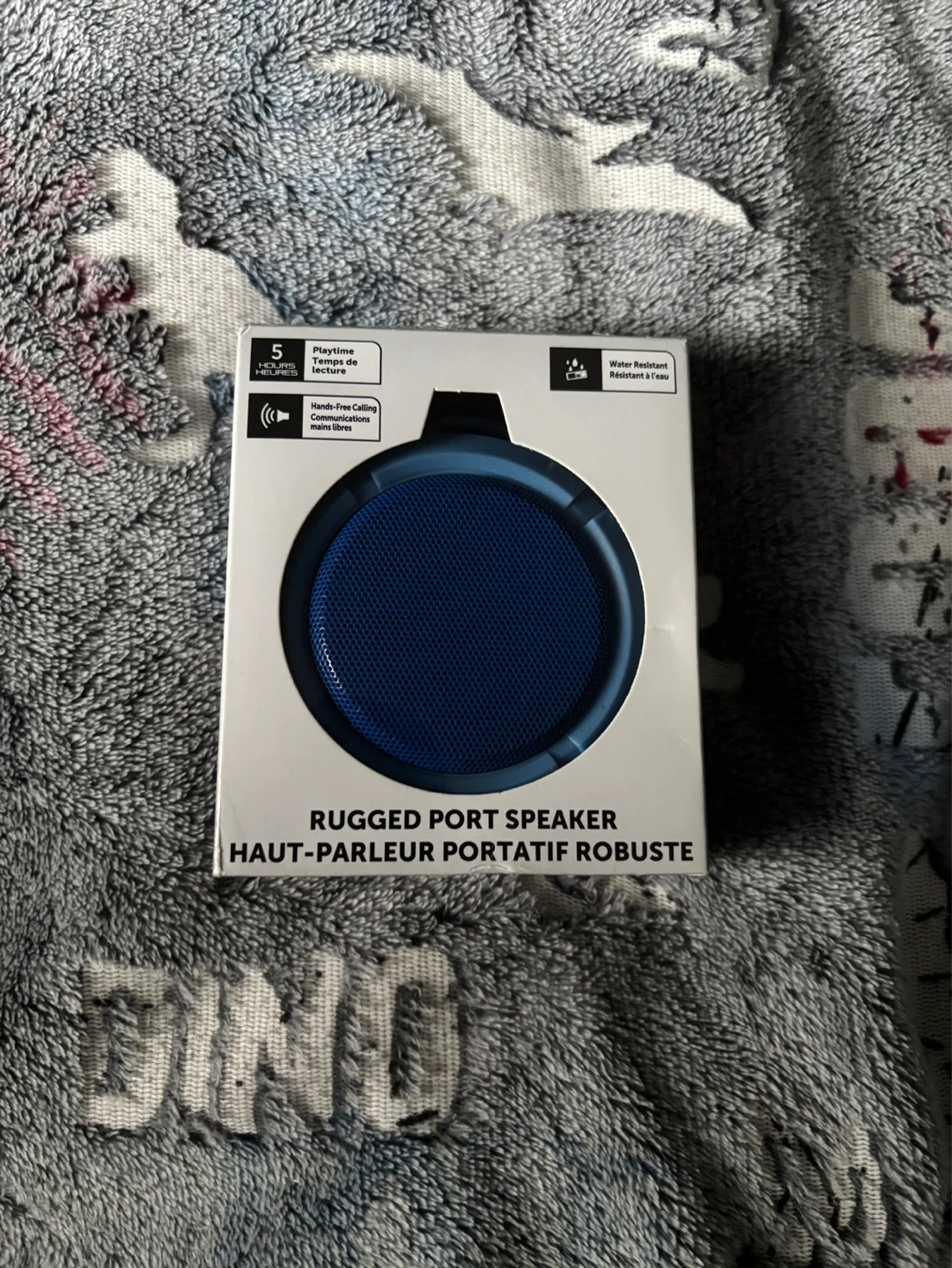 Rugged Port Speaker - Blue
