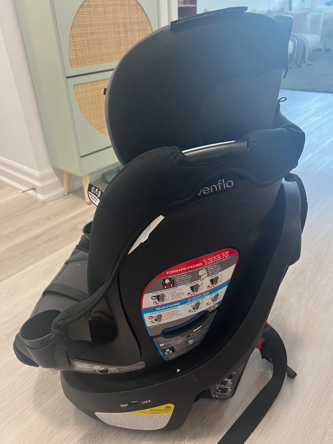 Evenflo Revolve360 Slim Convertible Car Seat - photo 5