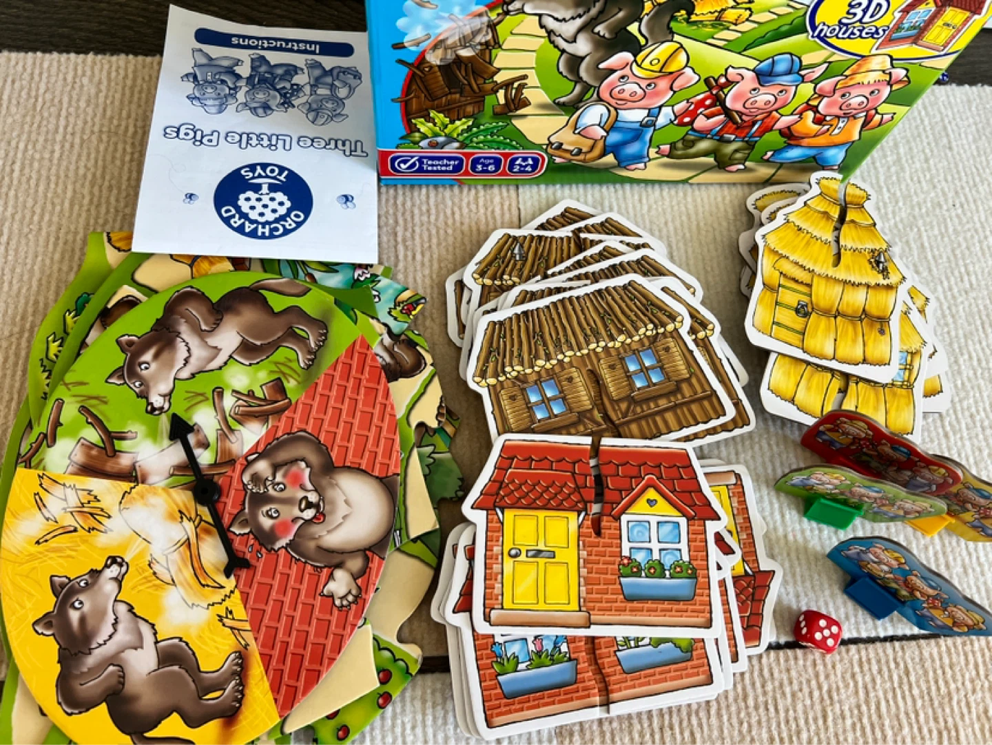 Orchard Toys Three Little Pigs Board Game - photo 2
