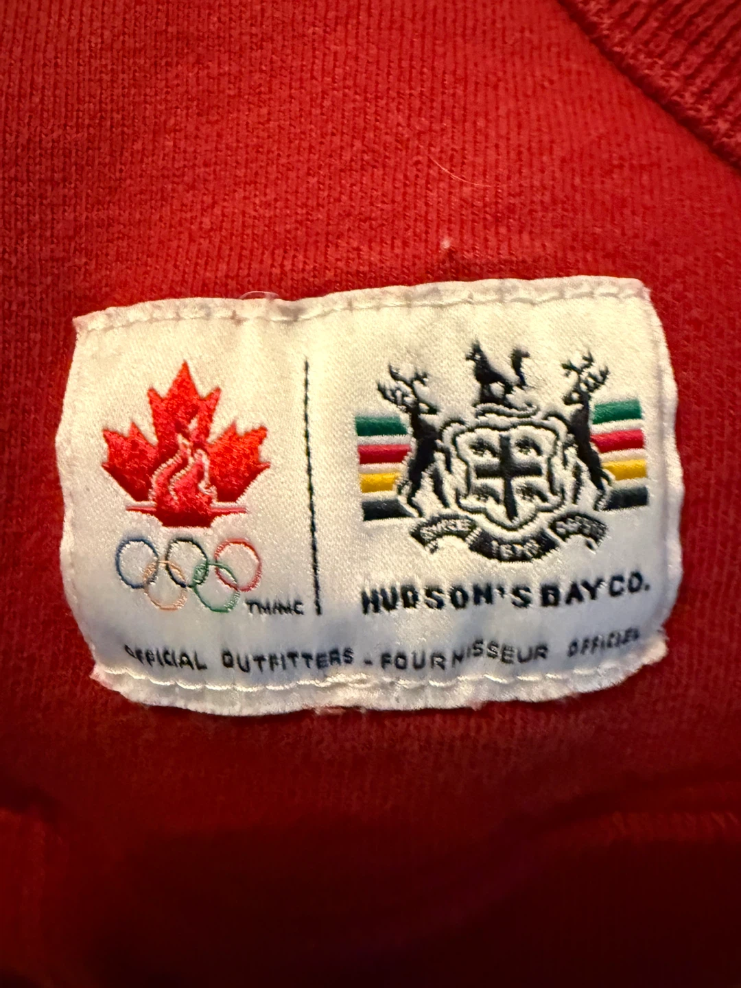 Hudson's Bay Co. Canada Olympic Hoodie women’s Size L - photo 4