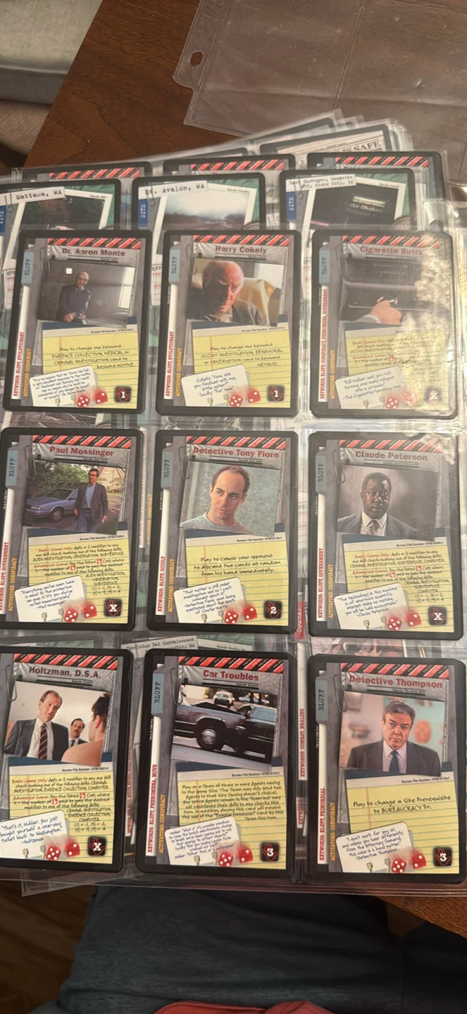 The X-Files Trading Card Game Cards - photo 4