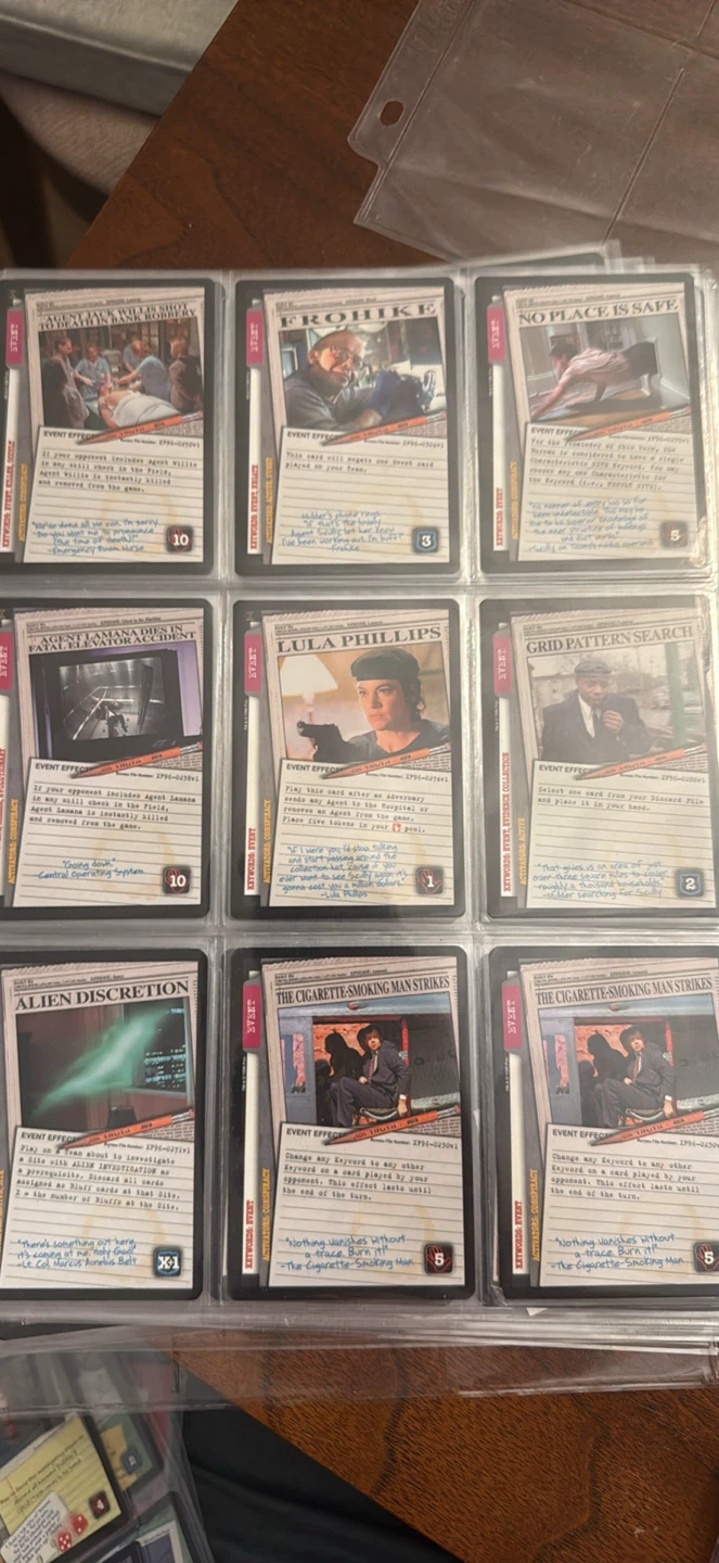 The X-Files Trading Card Game Cards - photo 5