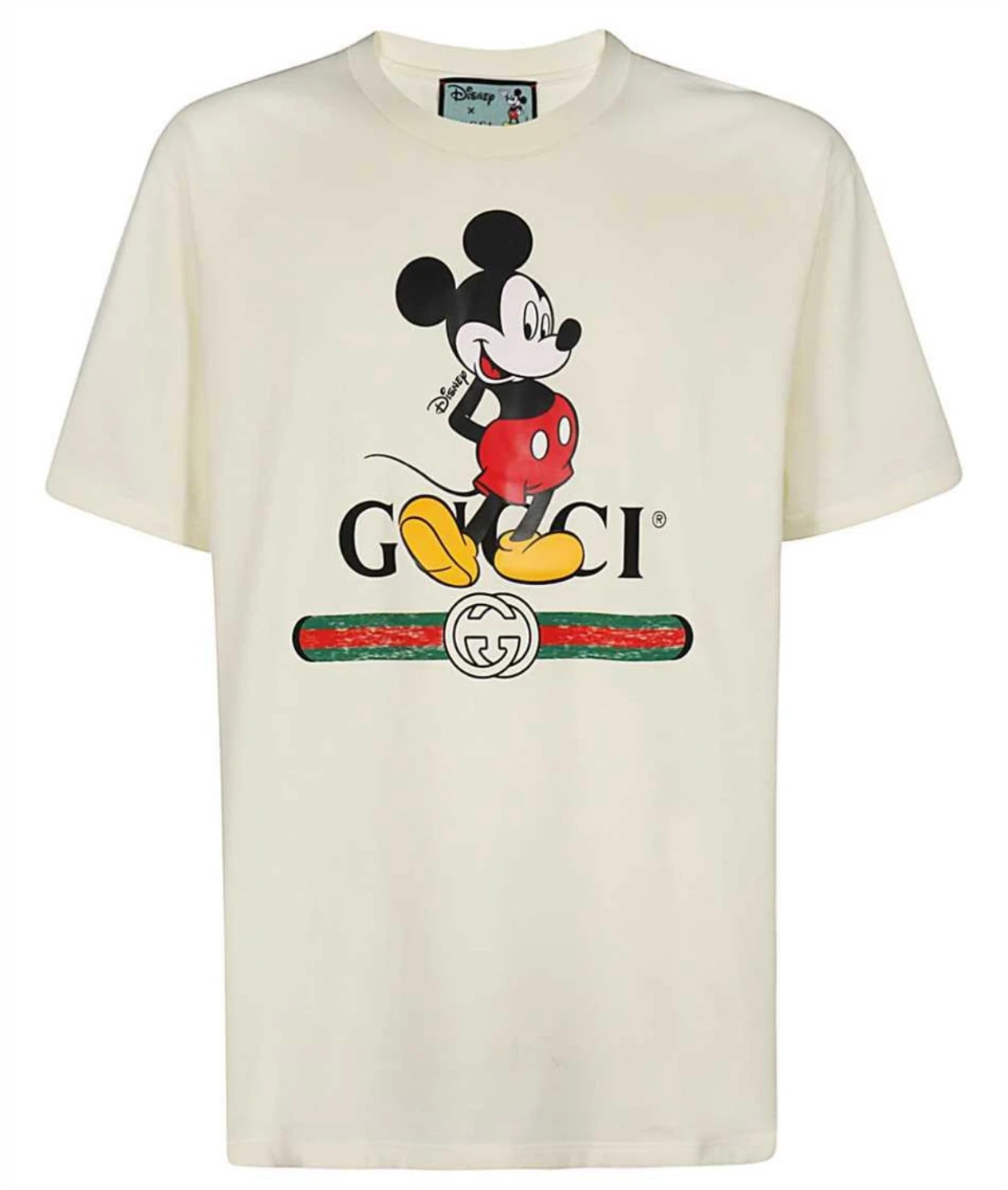 Gucci x Disney Mickey Mouse T-Shirt Cream Size M