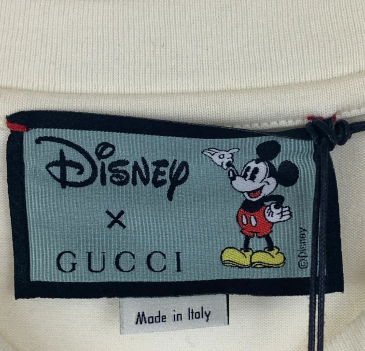 Gucci x Disney Mickey Mouse T-Shirt Cream Size M - photo 4