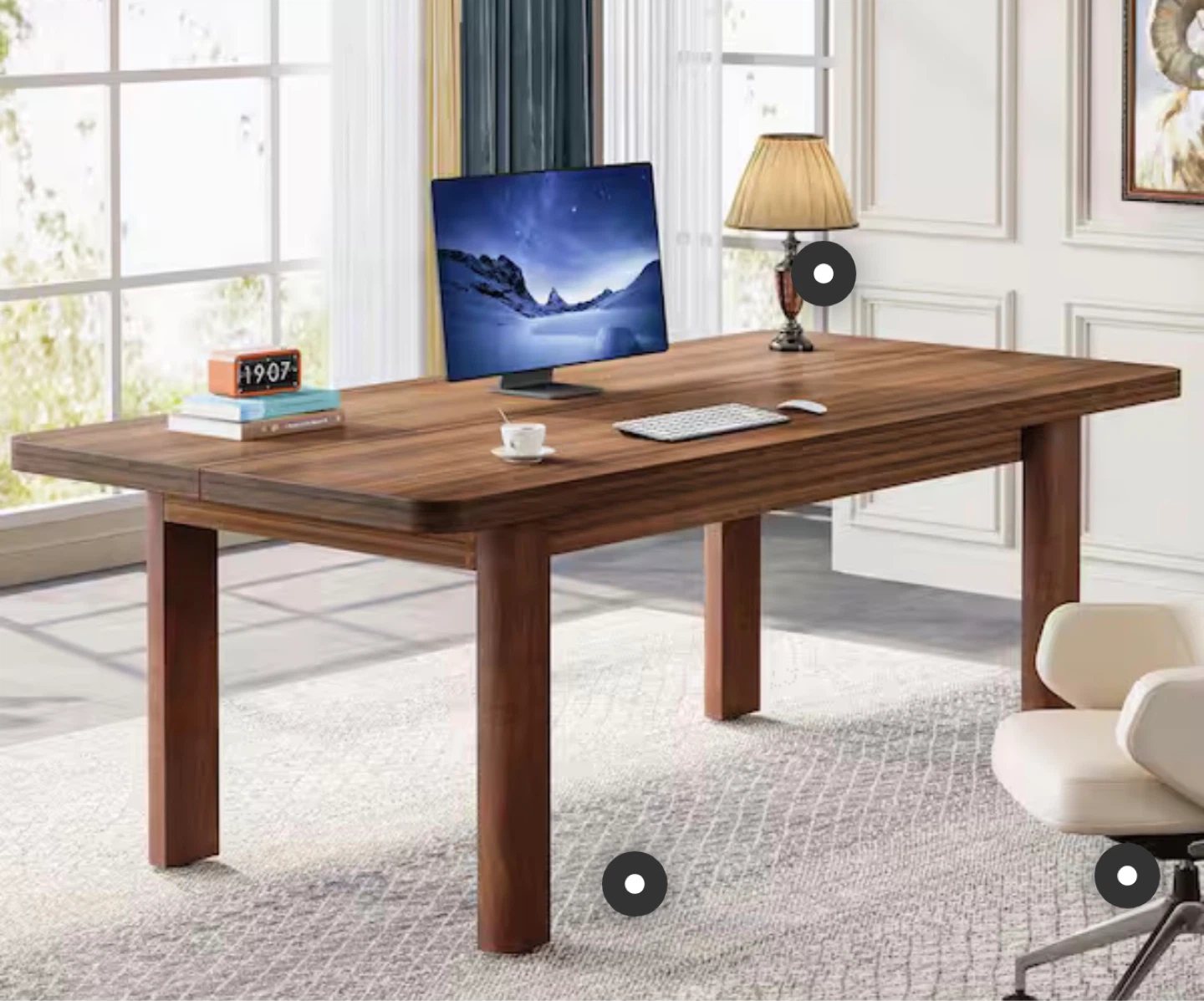Modern Executive Desk / Large Computer Table - photo 4