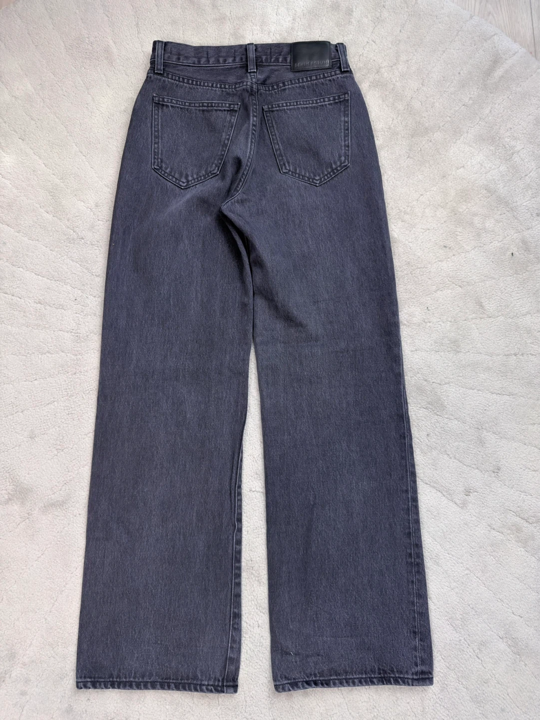DENIM FORUM The Farrah Hi-Rise Wide Leg Jeans - photo 5