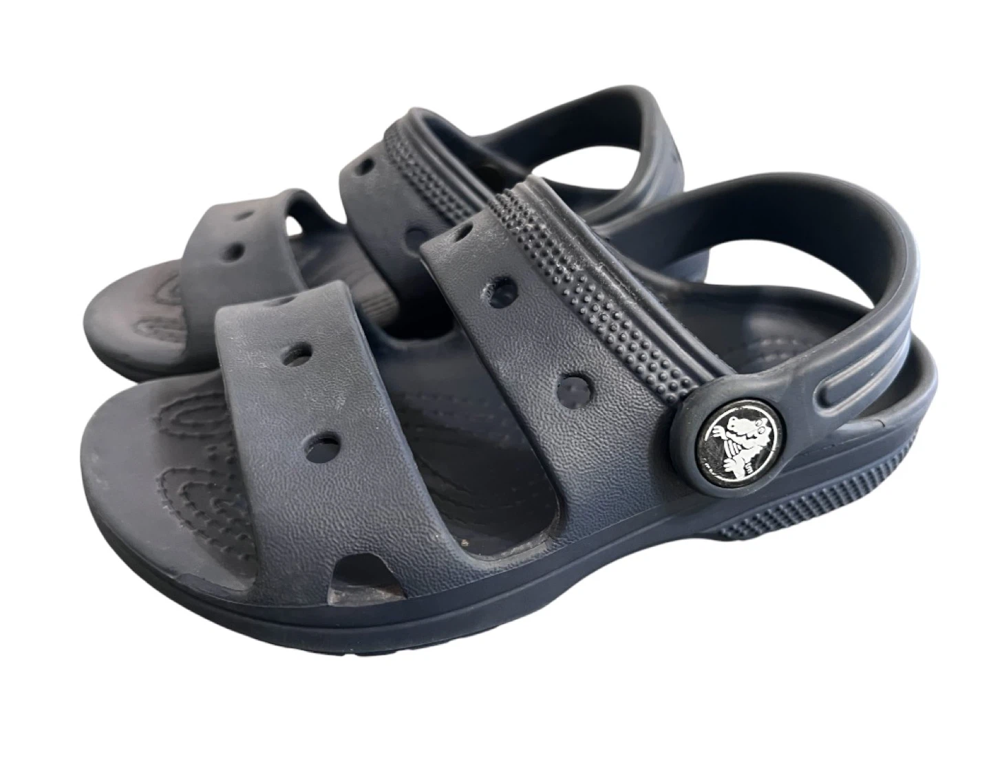 Crocs Kids Classic Sandals – Navy Blue – Little Kids Size C9
