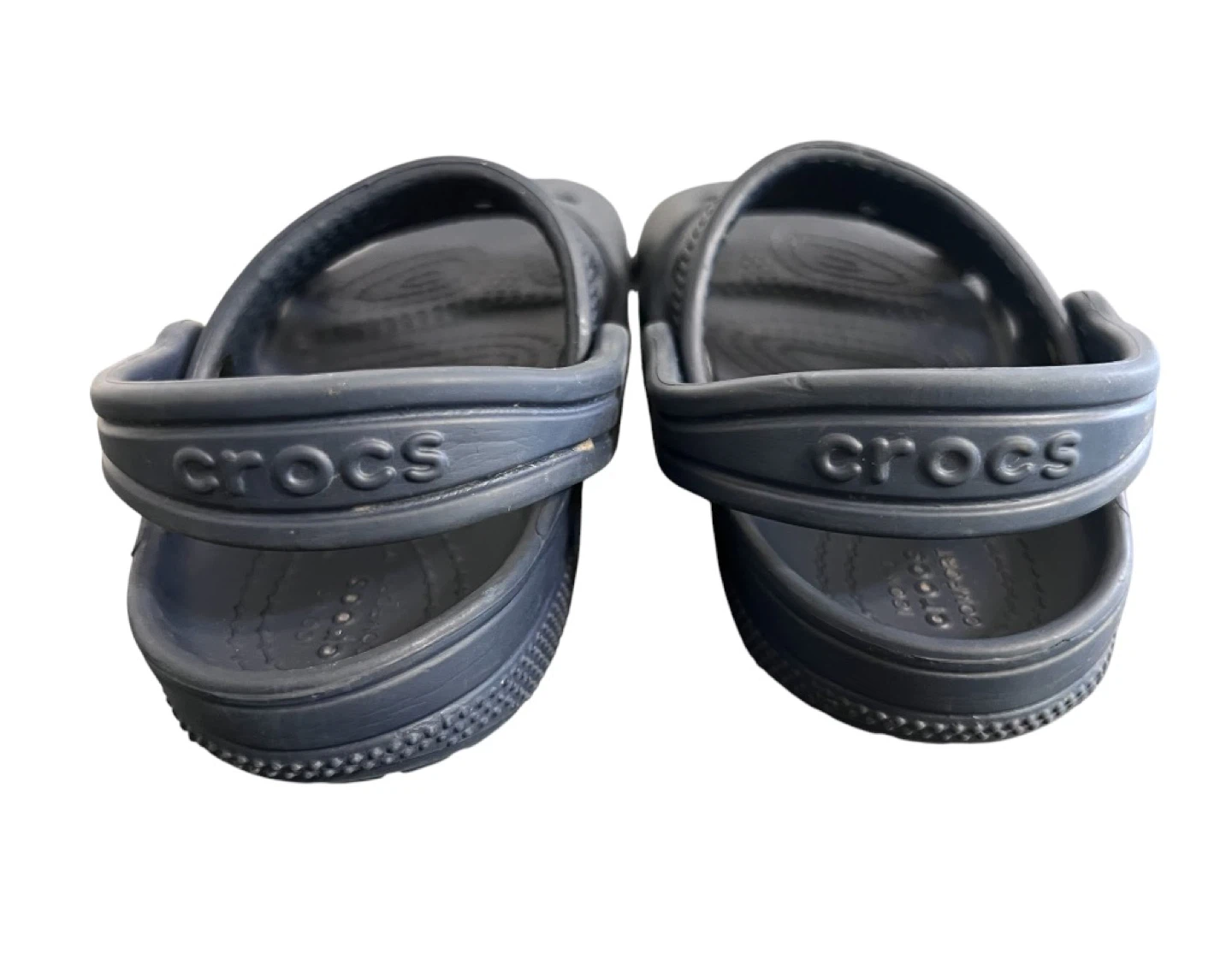 Crocs Kids Classic Sandals – Navy Blue – Little Kids Size C9 - photo 2