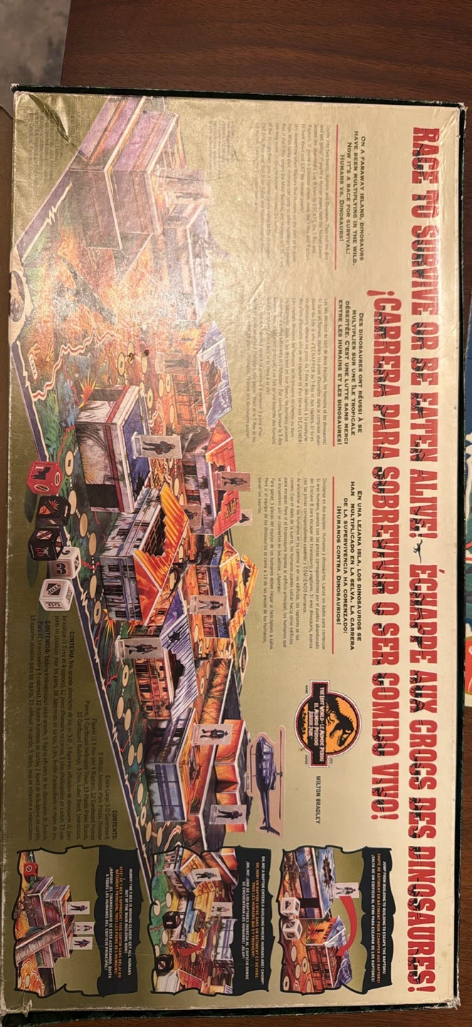 The Lost World: Jurassic Park Board Game - photo 2