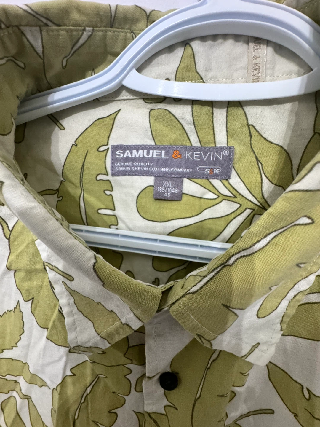 Samuel & Kevin Men's Hawaiian Shirt XXL - photo 2